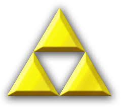 rebel-nextdoor:  It’s not a triangle, its the Triforce! Never mind the flattery, you have to save Hyrule! Hurry!  Rebel: Yes….yes I must.  Because I&rsquo;m a nerd. And I have this as a tattoo.