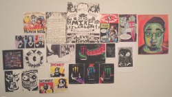 I got a wall covered in school projects&hellip; So yeh.