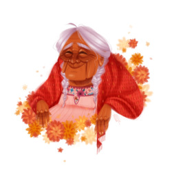COCO is by far the best movie I´ve seen this year!I cried so much watching it! It´s so powerful and incredibly well done!!  Grandma Coco is the cutest thing ever!! I had to draw her :D  How did you guys like the movie?