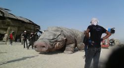 Deathstarwaltz:  Behind The Scenes: Star Wars Episode Vii Set In Abu Dhabi 