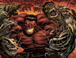 comicbookartwork:  Red Hulk By Ed McGuinness