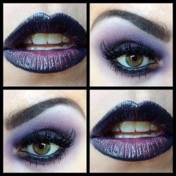 i-alternative-fashion:  Artistic Make-up and Hairstyle | via Facebook on We Heart It. http://weheartit.com/entry/89108335 