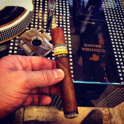 Cigar for this afternoon. Cohiba Maduro 5