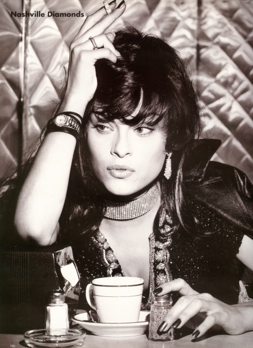 80s-90s-supermodels:  “Nashville Diamonds”, VOGUE Germany, November 1992Photographer: Albert WatsonModel: Magali Amadei