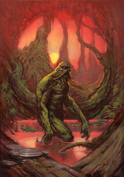 extraordinarycomics:  Swamp Thing by Lucas