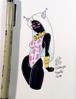callmepo: Mars needs Cowbell - Queen Tyr’ahnee    [Come visit my Ko-fi and buy me a coffee some markers if you like my tiny doodles and want to see more!]    &lt; |D’‘‘‘‘