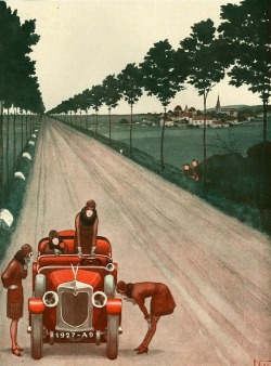 talesfromweirdland:Armand Vallée illustration for French magazine, La Vie Parisienne (The Parisian Life). 1920s.