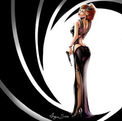 Virginie Siveton - James Bond Girl