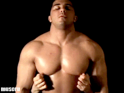Big and muscular&hellip;yet still weak at the nipples.