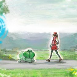 bulbasaur-propaganda: Artist  ふむな draws and imagines her life with her starter in an adorable comics.