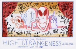 promo by writers/storyboard artists Sam Alden &amp; Pendleton WardHigh Strangeness premieres Wednesday, January 25th at 7:45/6:45c on Cartoon Network