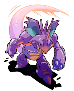introducingemy: Commission of Nidoking for TenguGemini  He’s a BEAUT