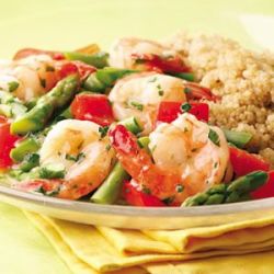 onlyfitnessforme:  Lemon-Garlic Shrimp and Vegetables #recipeClick to check a cool blog!Source for the post: Click