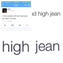 loserstfu:  High jean 