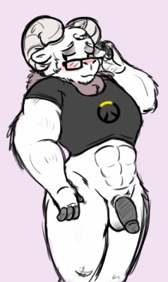 superlolian:  “NeeeeEeeeEEeEeeeeeEeeeeerd….Big strong Nerdy Ramm.Credit to @thebuttdawg as well for helping w/ anatomy~  YUSSSSSSSSSS