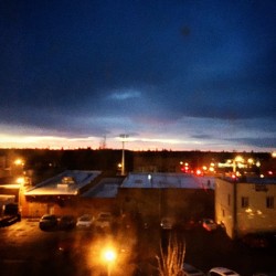 I love my Cheney sunrises! #GoEags #cheney #EWU #love #sunrise (at Brewster Hall)