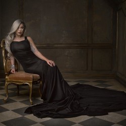 hyelim: Lady Gaga photographed by Mark Seliger at the 2015 Vanity Fair Oscar party.
