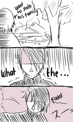 Makinonh:  The Reality Of Stalker Sasuke When He Saw His Home.. A Quick Doodle From