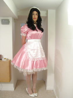 Sissyprincessjennifer:  My Favourite Photo Of Mine. I Truly Love That Maid Uniform,