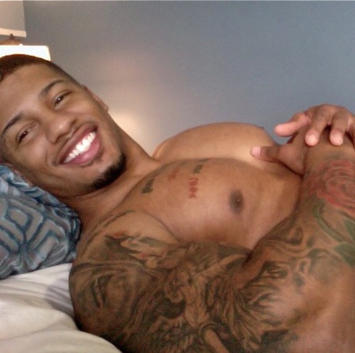 Black men have the best smiles! :D