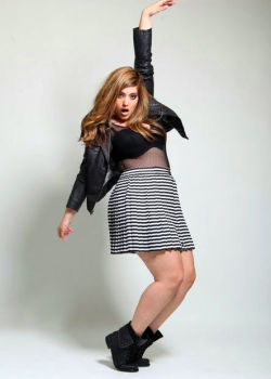 hourglassandclass:  What a fun shot of Denise Bidot! Love it! For more body positivity and curves, check out my blog :)    