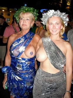 milfsbay:That&rsquo;s my college friend Peggy on the right (I have fucked her on several occasions)&hellip; her mother Dee is on the left. Later that evening after several bottles of wine I fucked Dee silly. She said she&rsquo;d never had a cock inside