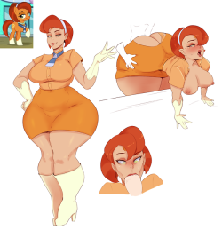 neronovasart: sunnysundown:  Stellar dood Patreon tip jar   So sexy, and the outfit is helping ouy so much   yes yes GAWD YESS!!!!!! I NEED MORE OF THIS MILF!!!! &lt;3 &lt;3 &lt;3