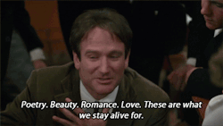 dead poets society. freaking loved this movie