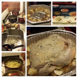 Can&rsquo;t wait to eat it tomorrow #food #roast #chicken #lasagnarolls