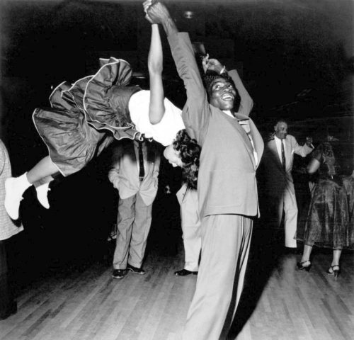 A couple dancing at the Savoy Ballroom in the Harlem district of New York in 1947. Nudes &amp; Noises  