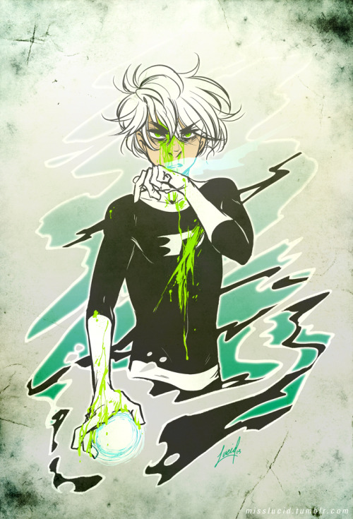 causeallidoisdance:  misslucid:  Danny Phantom warmup that got out of hand because of reasons. …I think I remember this show way darker than it actually was…  dhdjdjjsjjsnsh 