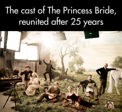  The cast of The Princess Bride 25 years later. Entertainment Weekly 