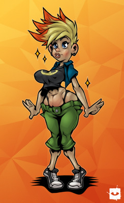 arsondadko:  slbtumblng:  arsondadko:  Johnny Test looks like what a focus group came up with when they decided to fuse Rocket Power, Dexter’s laboratory, and Sam &amp; Max together.“Hot Girl Morph Caused by Beauty Serum Scene” is the one and only
