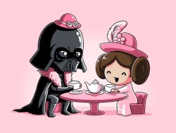 ddlgcartoons:  ddlgcartoons:  lilpuppysaurus:  littlegeekworld:  Daddy’s little princess.  poisonedapple13  Top notch  May the 4th be with you   @thedoghouse09