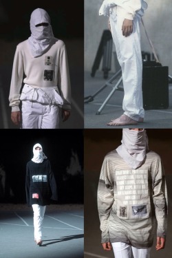 4archive:  Woe Onto Those Who Spit on the Fear Generation… The Wind Will Blow it Back, Raf Simons, SS02 
