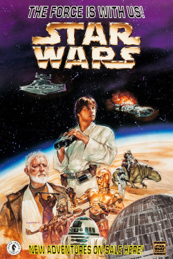 gameraboy:  The Star Wars Trilogy (1997), Dark Horse Comics poster by Dave Dorman 