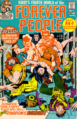 The Forever People No. 4 (DC Comics, 1971). Cover art by Jack Kirby.From a charity shop in Nottingham