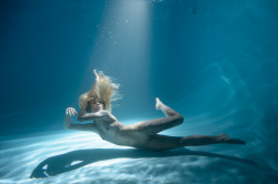 Exercise Nude Underwater