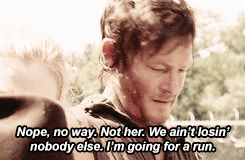 shanesrick:  Daryl being a mother to Rick’s
