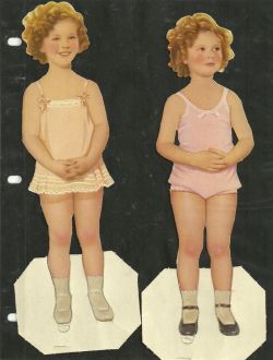 Shirley Temple paper dolls