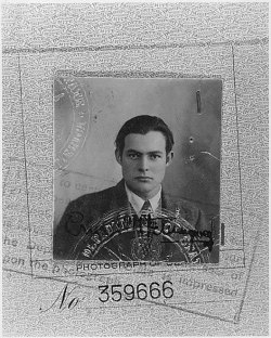 Ernest Hemingways&rsquo;s passport