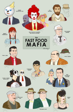 fuckyeahstrangefinds: The Fast Food Mafia