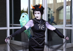 jeggis:  Finally got some pictures of Fancy God Tier Kanaya from Animethon! Thank you everybody for how much fun I had shuffling around in it :) Cosplayer is myself Photog: chestersfield/kamshaticum Design: rumminov 