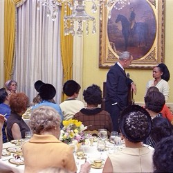 westindianheaux: veryfemmeandantifascist:  bigmikewatt:  blacklabelpusssb:  standardreview:  magnacarterholygrail:  durgapolashi:  Eartha Kitt speaking truth to power at a 1968 luncheon at the White House hosted by Lady Bird Johnson which resulted in