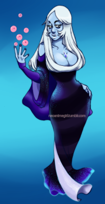 neoanimegirl: Blue Diamond I did this is when the leak was out but finally got some internet to post it. This is by far my favorite out of all of the gems I did…. plus I do plan on cosplaying her this year. A grand entry out of my cosplay retirement.