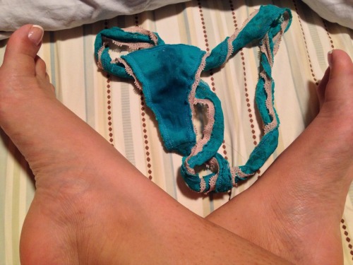 jayblaze069:  asiannympho:  Wet panties and feet  Love seeing wet panties on floor…..around ankles even better…….very nice  My girl had a nice wet pair just like this once ♠