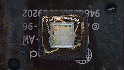 futurist-foresight:  This is a rather interesting look at exactly what the finer detail of a computer chip looks like. zerostatereflex:  Zoom Into a Microchip It is absolutely crazy how tiny we can make things today. What we’re seeing here is a standard