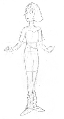 rollinginpeptobismol:  pearl sketch! i loved her leg warmers! might actually clean this up at some point!Rob Hartley 2015