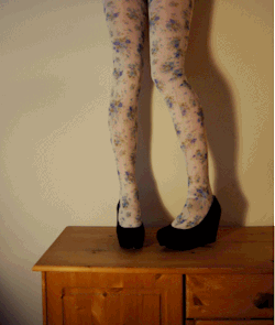 hypnofuckdolls:  Stocking, tights and suspenders. What every sissy slut needs in her outfit.