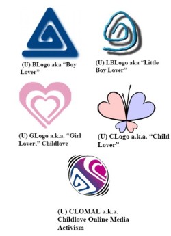 yes-this-is-not-ok:  wasmnowf:  ihavealotoffandomesthatilove:  rootbeergoddess:  the-pedophile-archive:  Be wary of the symbols as these are commonly used by pedophiles- even to this day, you can see some examples right here. they are slightly modified
